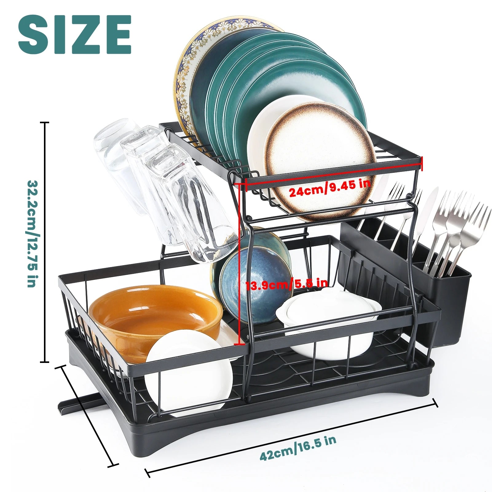 Large Dish Drying Rack