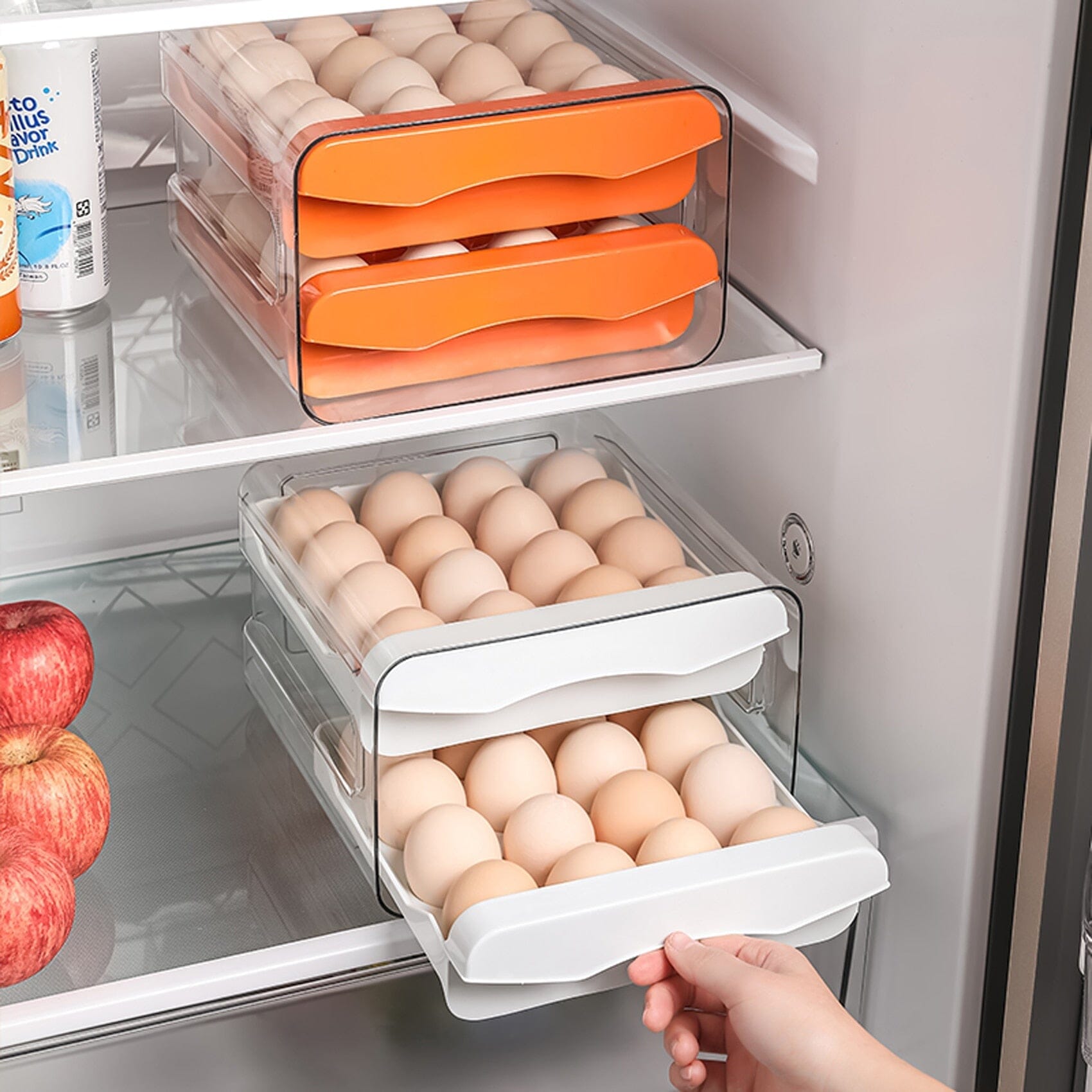 Acrylic Egg Storage Container for Fridge